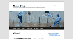 Desktop Screenshot of melissabrough.com